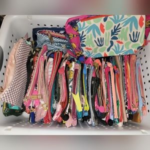 80 plus small zip IPSY makeup bags